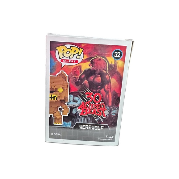 Funko Pop! 8-Bit Altered Beast Werewolf #32 Vinyl Figure - Picture 2 of 4